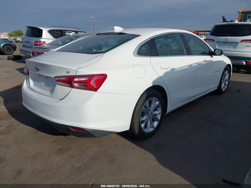 Vin: 1g1zd5st8nf161077, lot: 46558304, chevrolet malibu fwd lt 20224