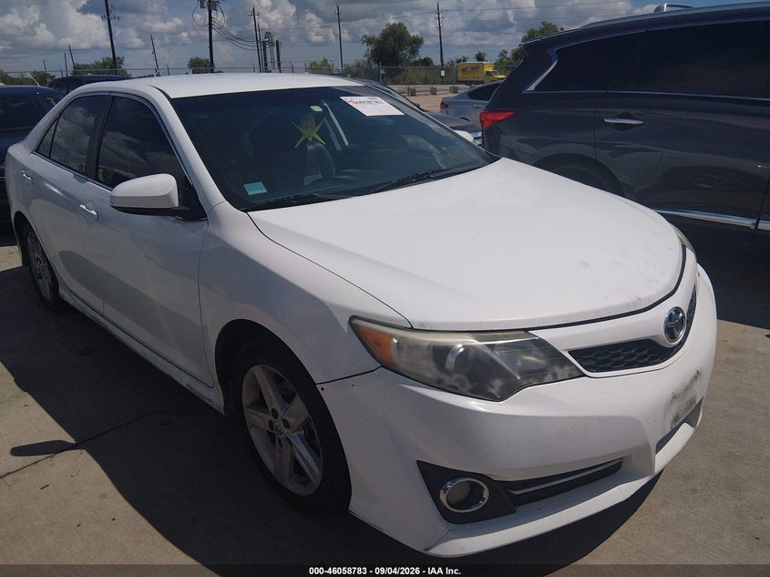 2012 TOYOTA CAMRY auction photo 1