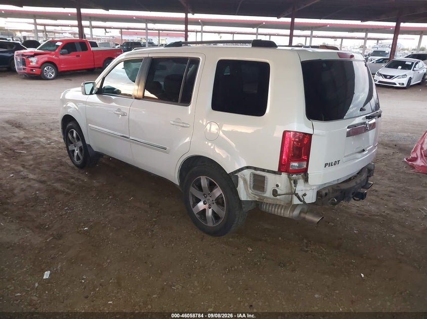 Vin: 5fnyf3h90db016227, lot: 46558306, honda pilot touring 20133