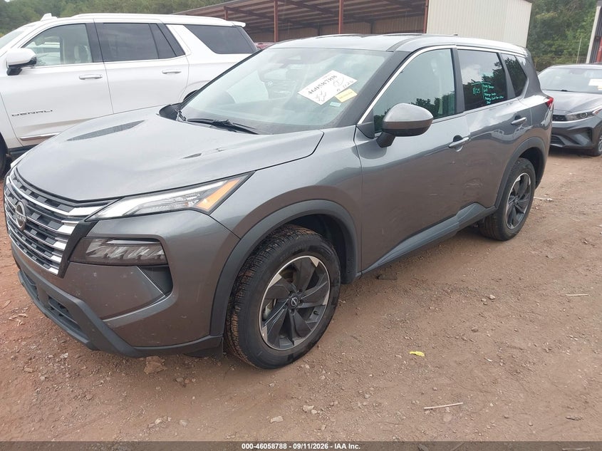 Vin: 5n1bt3bb7sc808813, lot: 46558310, nissan rogue sv intelligent awd 20252