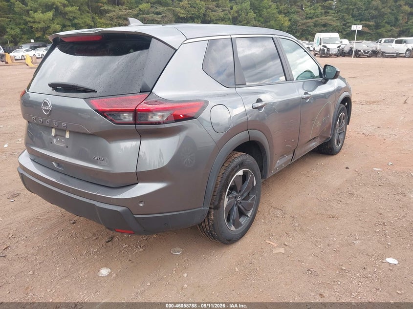 Vin: 5n1bt3bb7sc808813, lot: 46558310, nissan rogue sv intelligent awd 20254