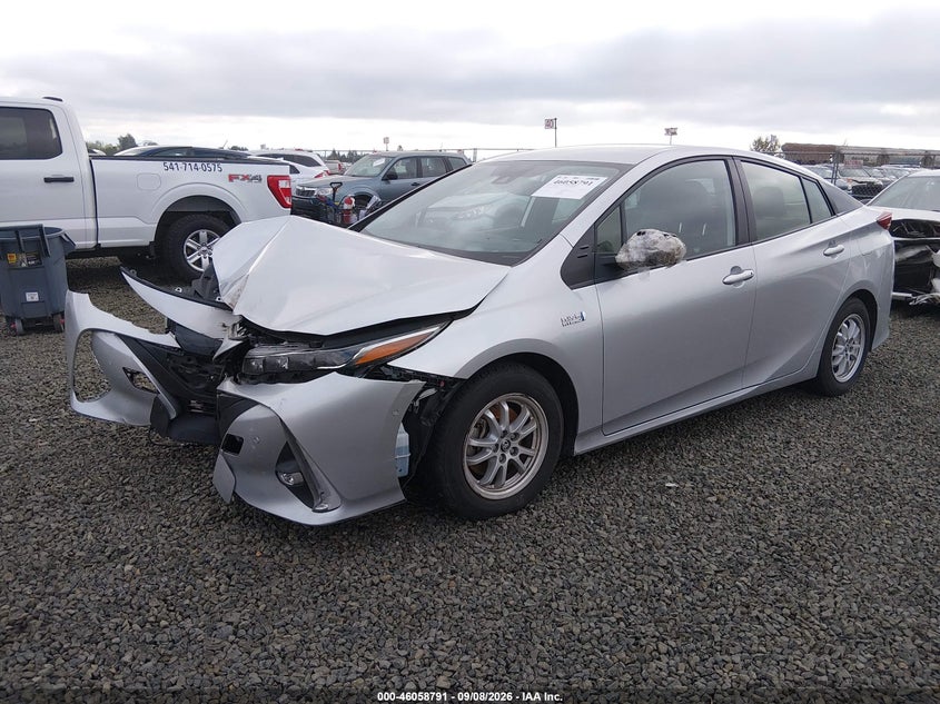 Vin: jtdkamfp7n3200137, lot: 46558313, toyota prius prime limited 20222