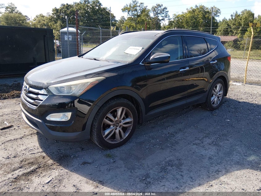 Vin: 5xyzw3la0eg139851, lot: 46558328, hyundai santa fe sport 2.0l turbo 20142