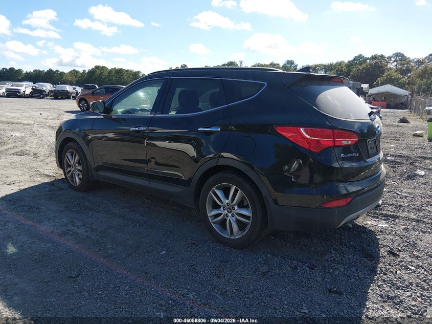 Vin: 5xyzw3la0eg139851, lot: 46558328, hyundai santa fe sport 2.0l turbo 20143