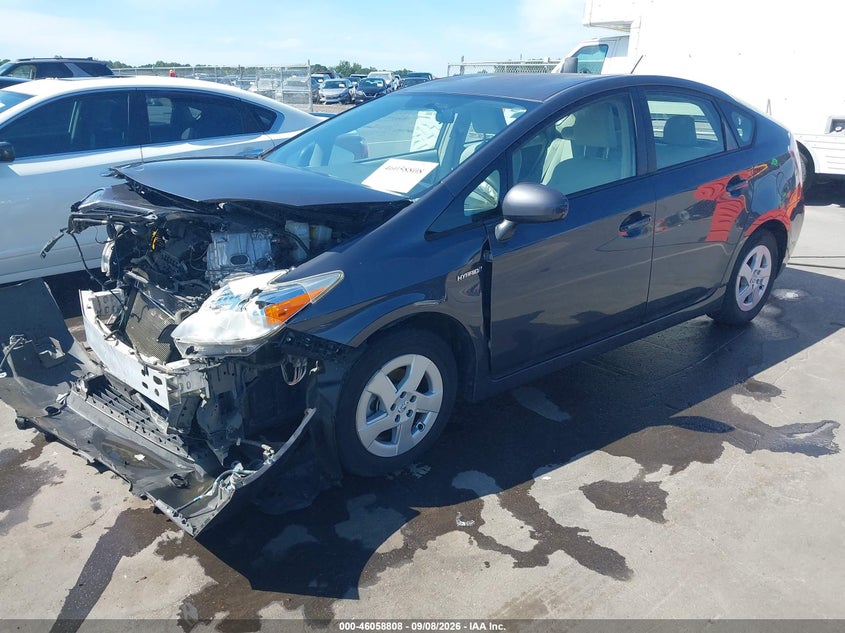Vin: jtdkn3du2b5364242, lot: 46558330, toyota prius two 20112