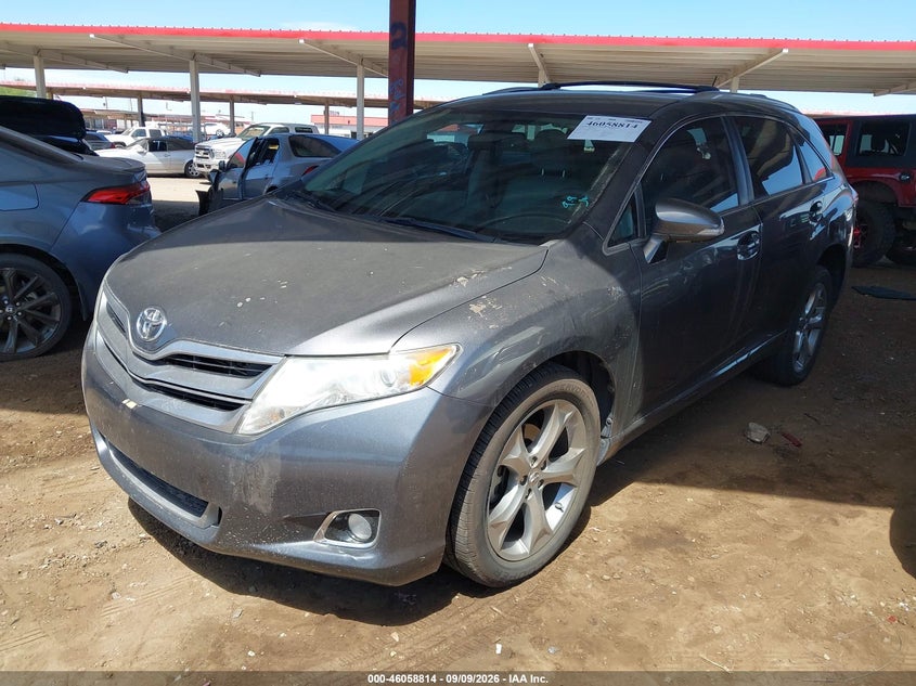 Vin: 4t3zk3bbxdu059107, lot: 46558336, toyota venza le v6 20132