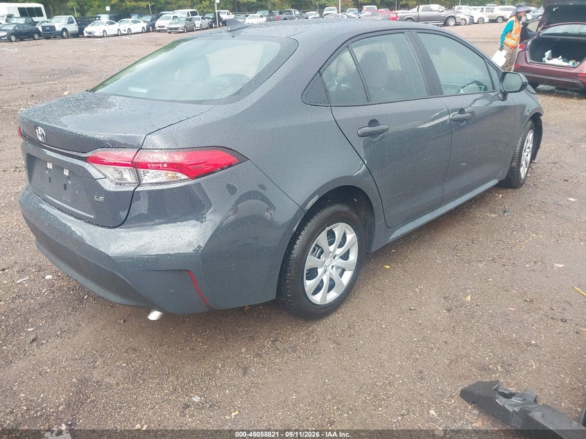 Vin: 5yfb4mde7tp456209, lot: 46558343, toyota corolla le 20264