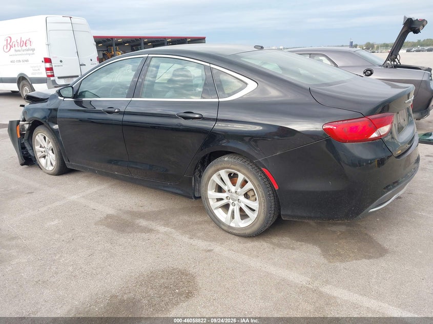 Vin: 1c3cccab2gn164812, lot: 46558344, chrysler 200 limited 20163