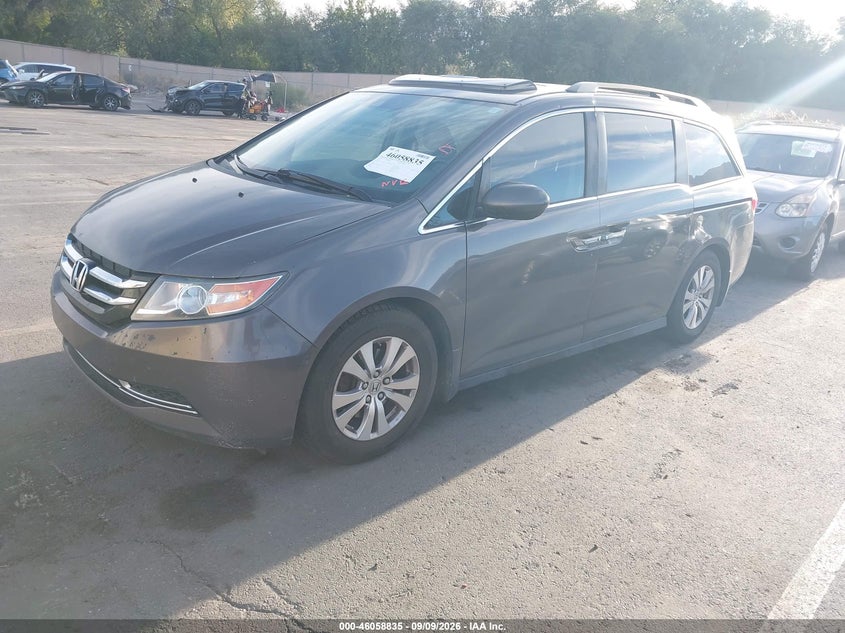 2014 HONDA ODYSSEY auction photo 2