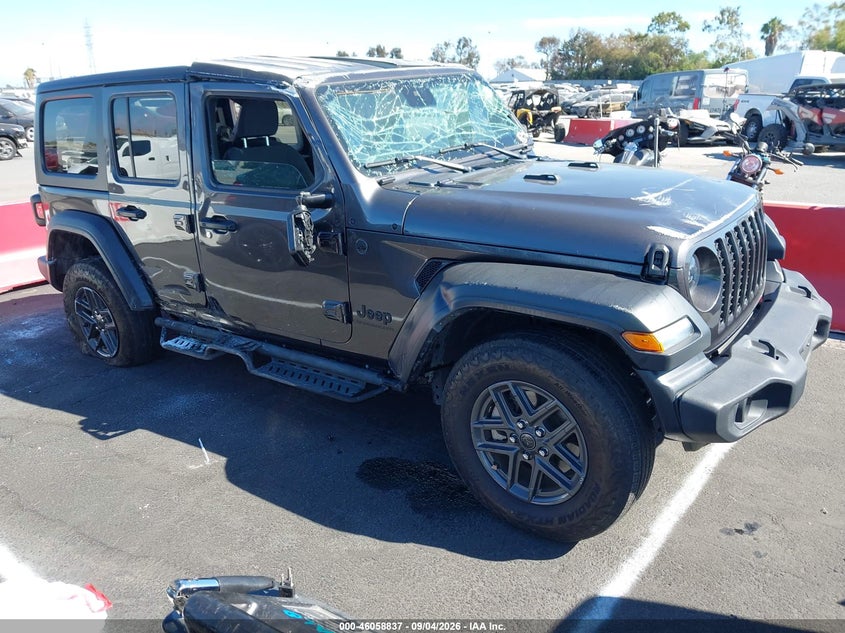 Vin: 1c4pjxdn7rw108152, lot: 46558359, jeep wrangler 4-door sport s 4x4 20241