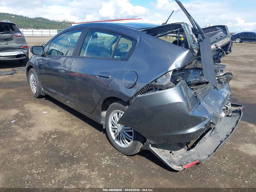 Vin: jhmze2h56cs001231, lot: 46558368, honda insight lx 20123