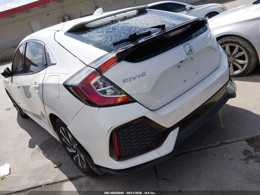Vin: shhfk7h24ju235179, lot: 46558382, honda civic lx 20183