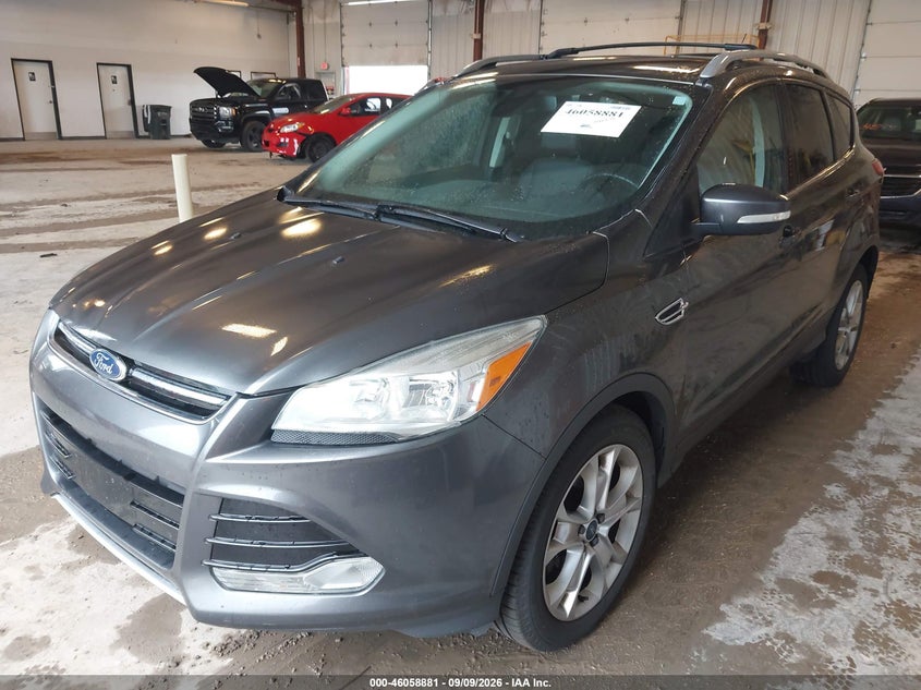 Vin: 1fmcu0j98fub80033, lot: 46558403, ford escape titanium 20152