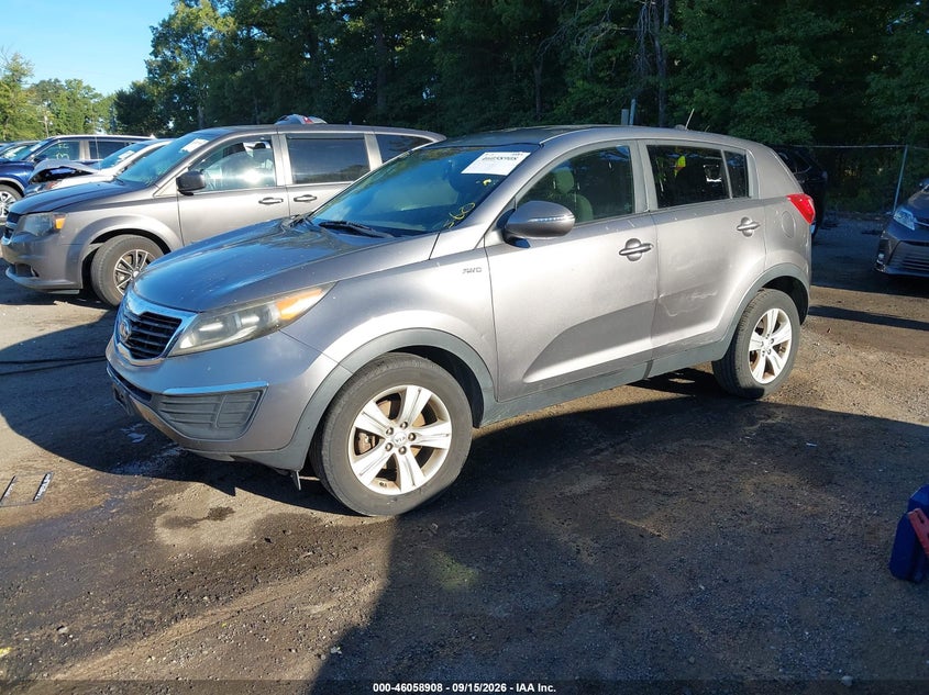Vin: kndpbca20d7423331, lot: 46558430, kia sportage lx 20132