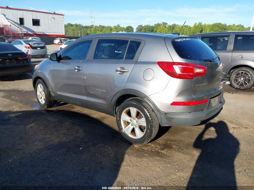 Vin: kndpbca20d7423331, lot: 46558430, kia sportage lx 20133
