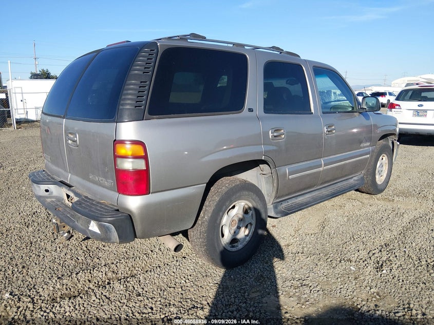 2001 CHEVROLET TAHOE auction photo 4