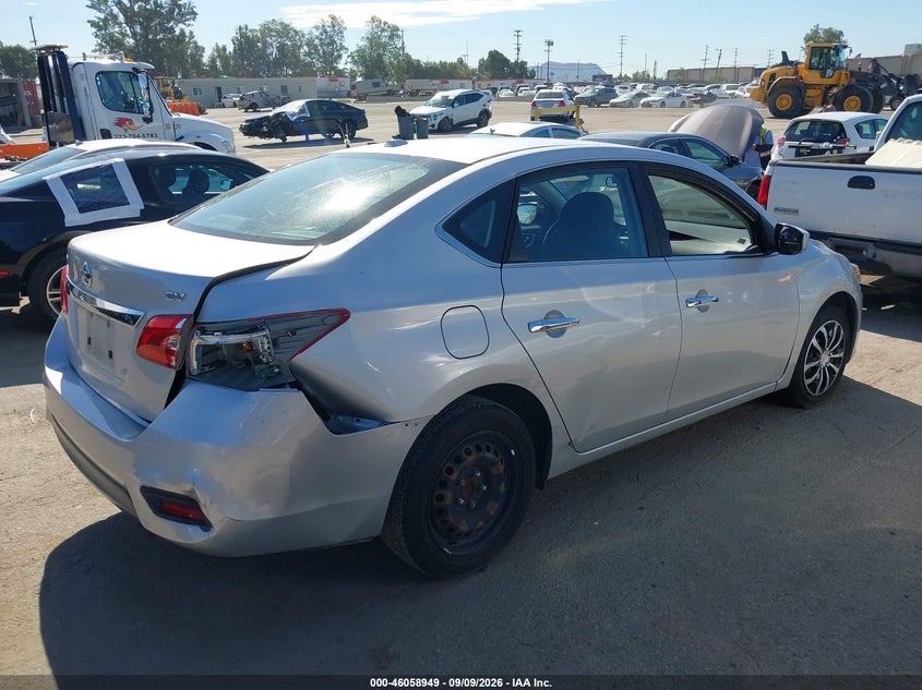 Vin: 3n1ab7ap8hl666432, lot: 46558471, nissan sentra sv 20174