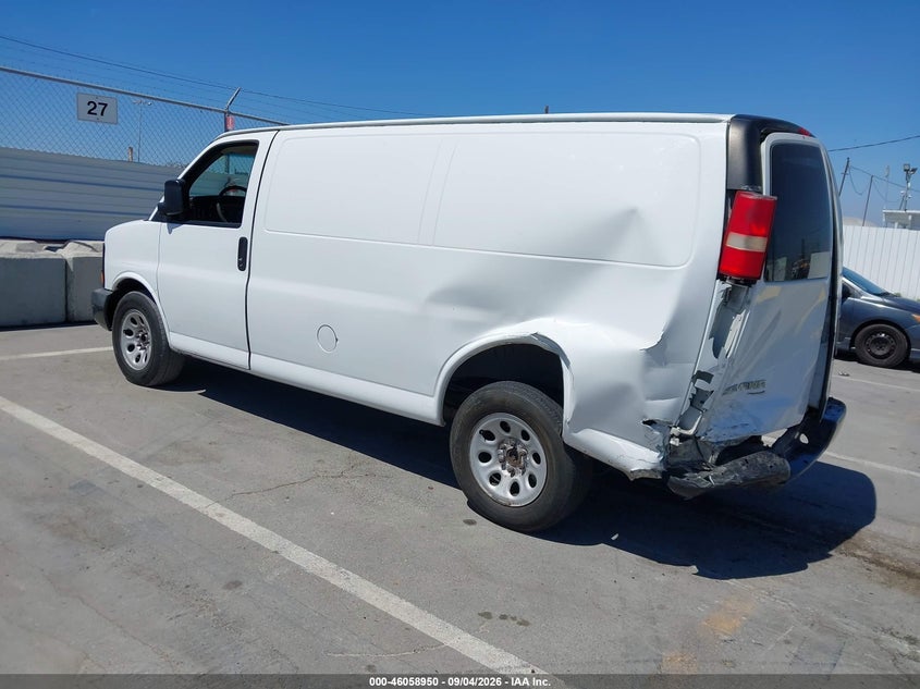 GMC SAVANA 1500 2013 VIN 1GTS7AFX6D1182608