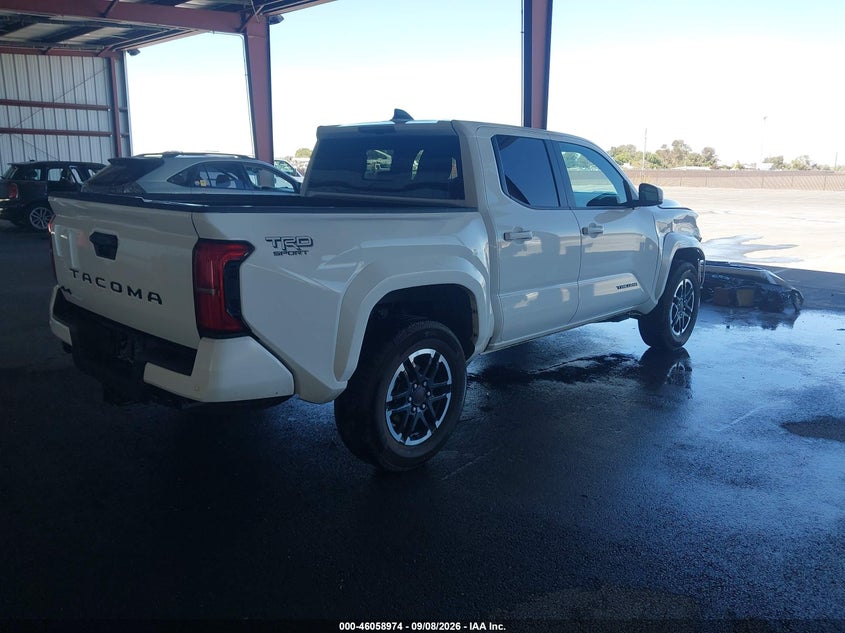 Vin: 3tmlb5jn8sm100037, lot: 46558496, toyota tacoma trd sport 20254