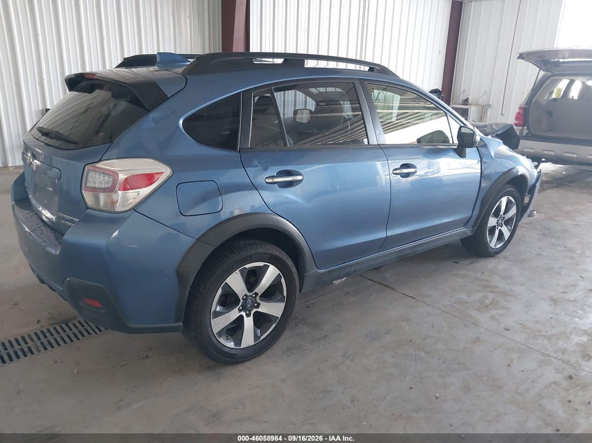 Vin: jf2gpblc2gh222421, lot: 46558506, subaru crosstrek hybrid touring 20164
