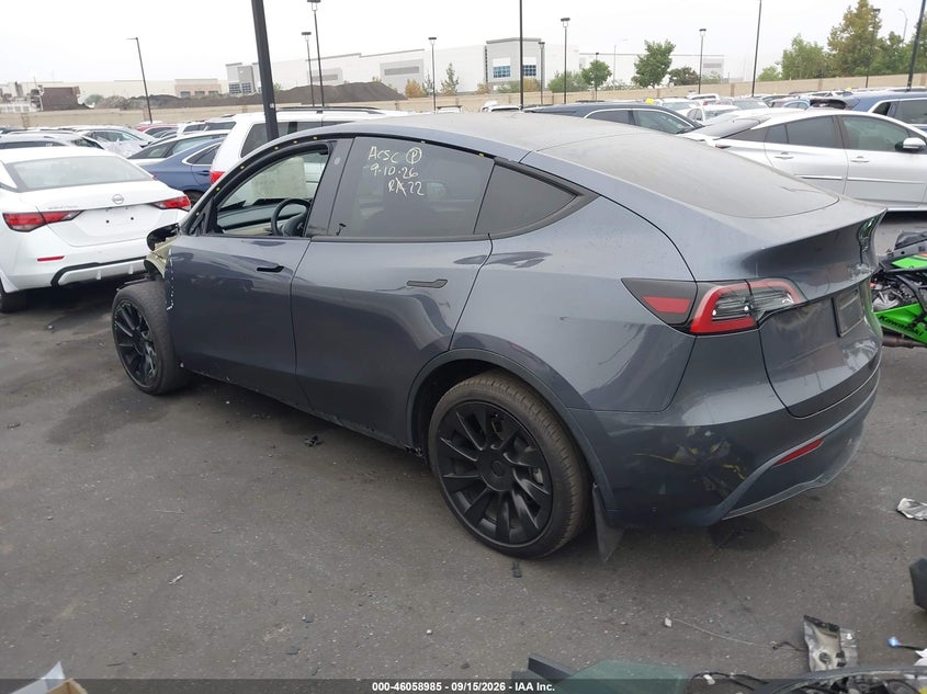 Vin: 7saygaee5pf778298, lot: 46558507, tesla model y awd/long range dual motor all-wheel drive 20233