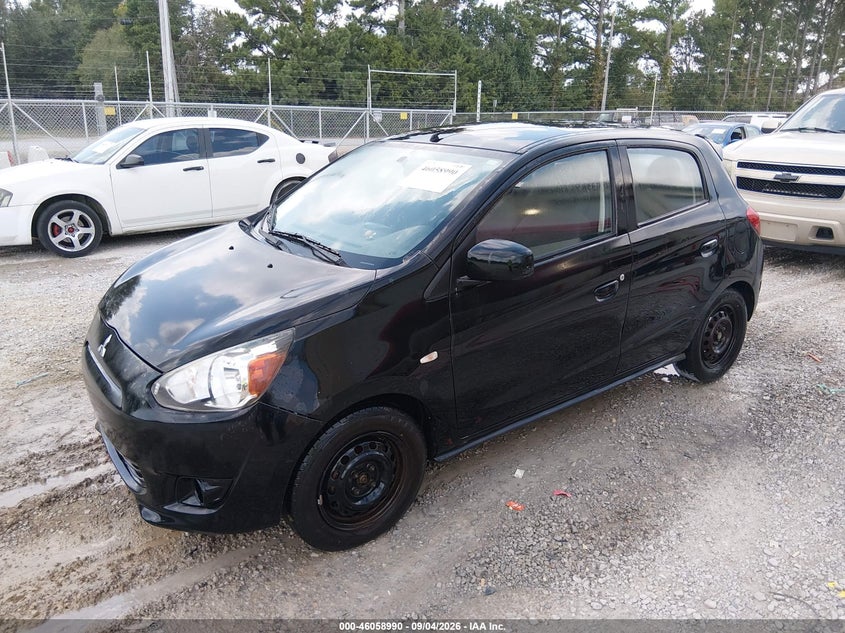 2014 MITSUBISHI MIRAGE auction photo 2