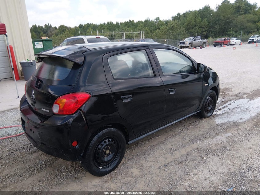 2014 MITSUBISHI MIRAGE auction photo 4