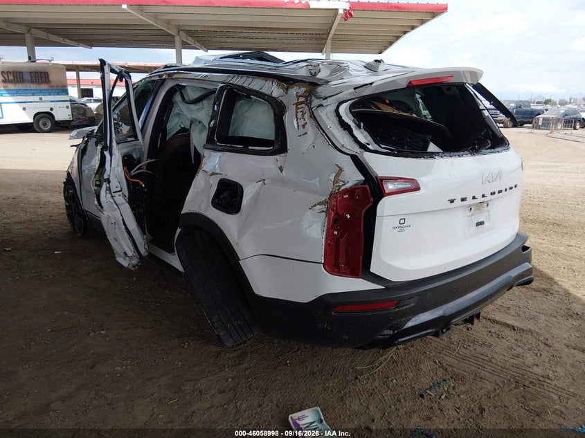 Vin: 5xyp5dhc0ng234307, lot: 46558520, kia telluride sx 20223