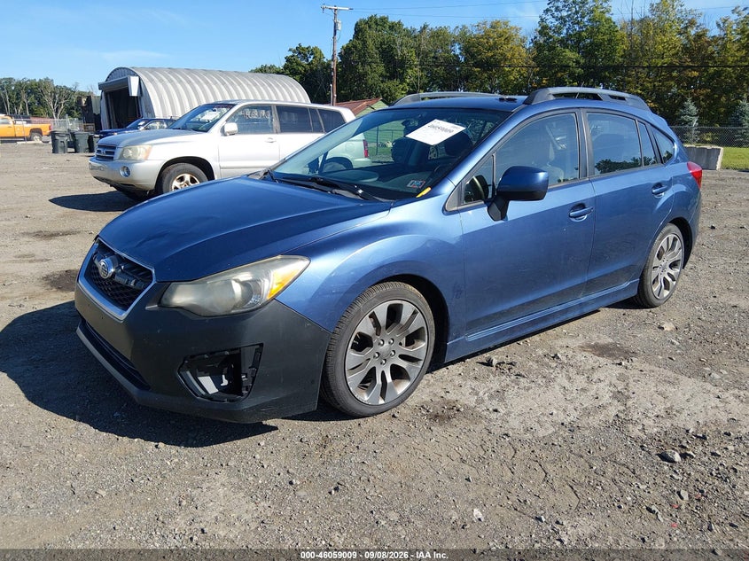 2012 SUBARU IMPREZA auction photo 2