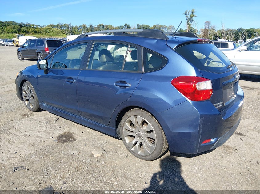 2012 SUBARU IMPREZA auction photo 3