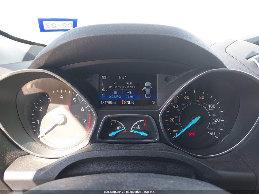 2017 FORD ESCAPE auction photo 7