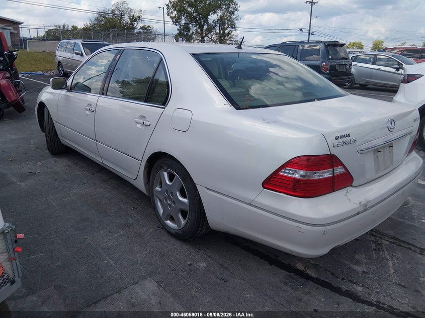 2004 LEXUS LS auction photo 3