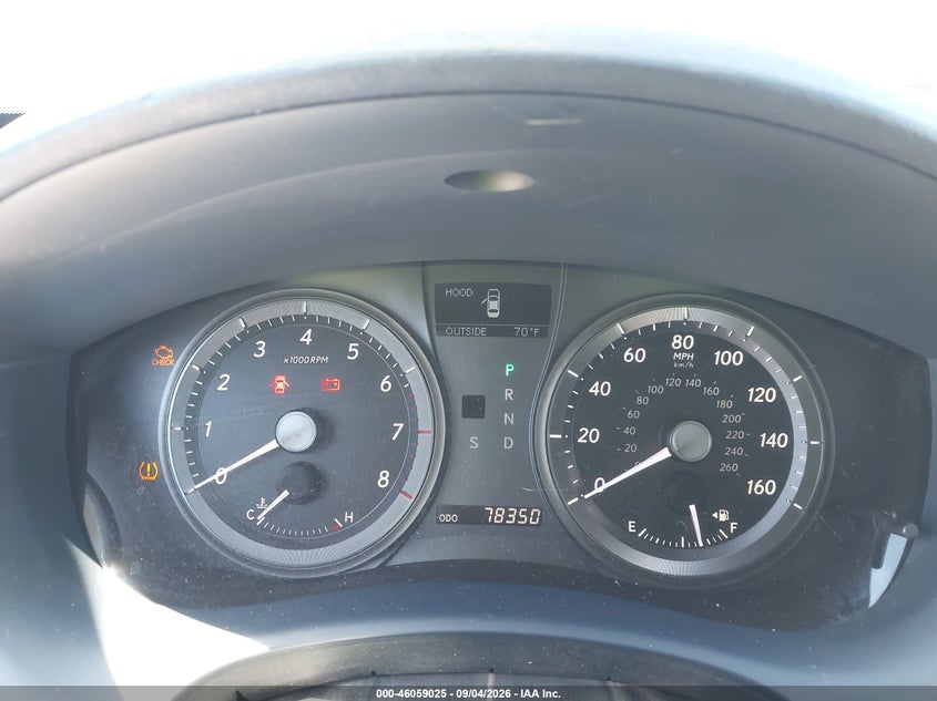 LEXUS ES 350 2007 VIN JTHBJ46G272136807