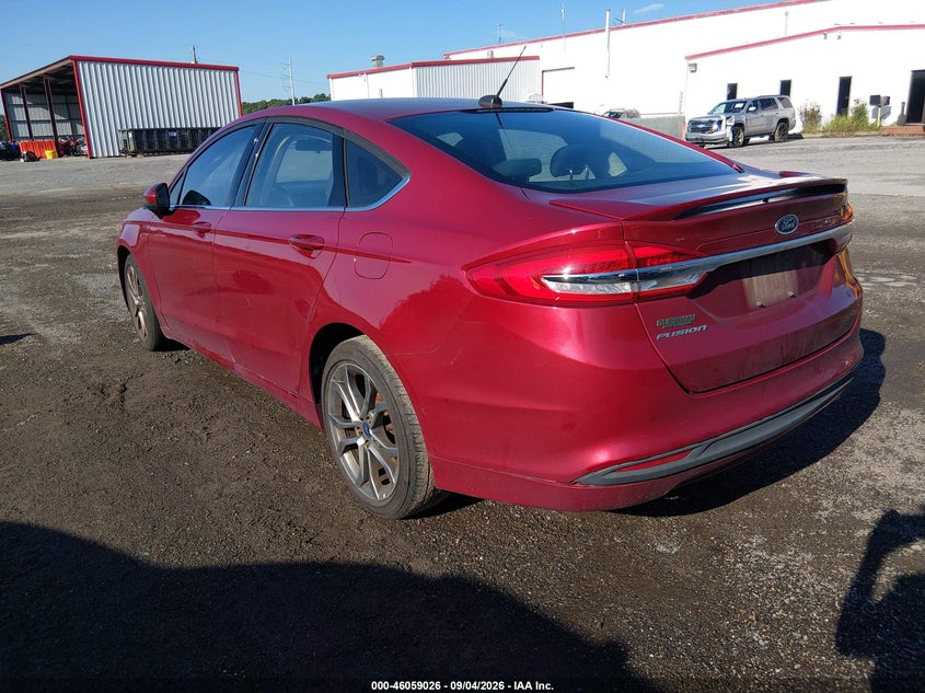 2017 FORD FUSION auction photo 3