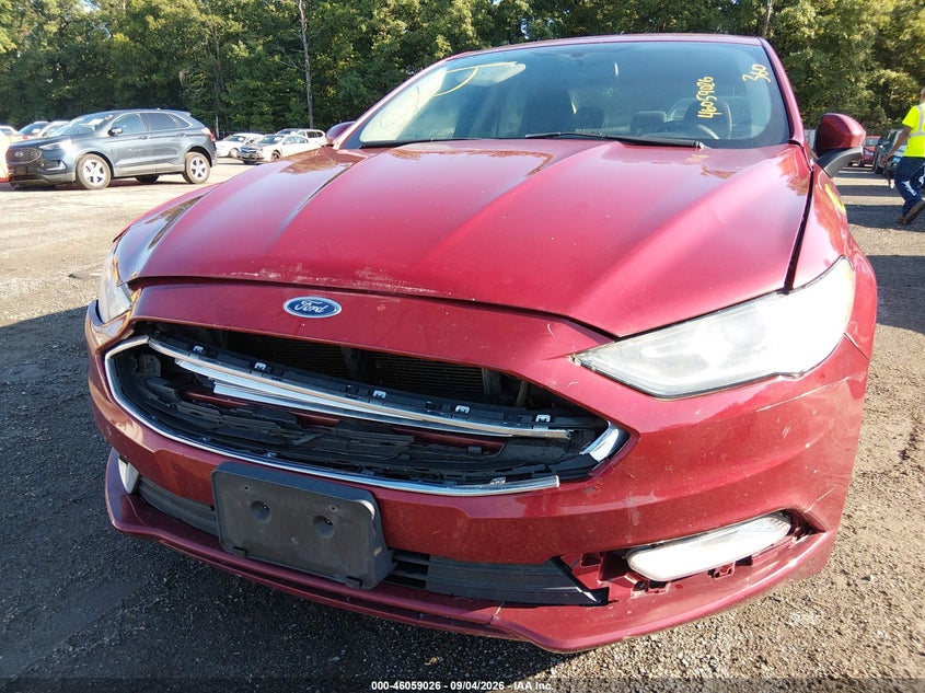 2017 FORD FUSION auction photo 6