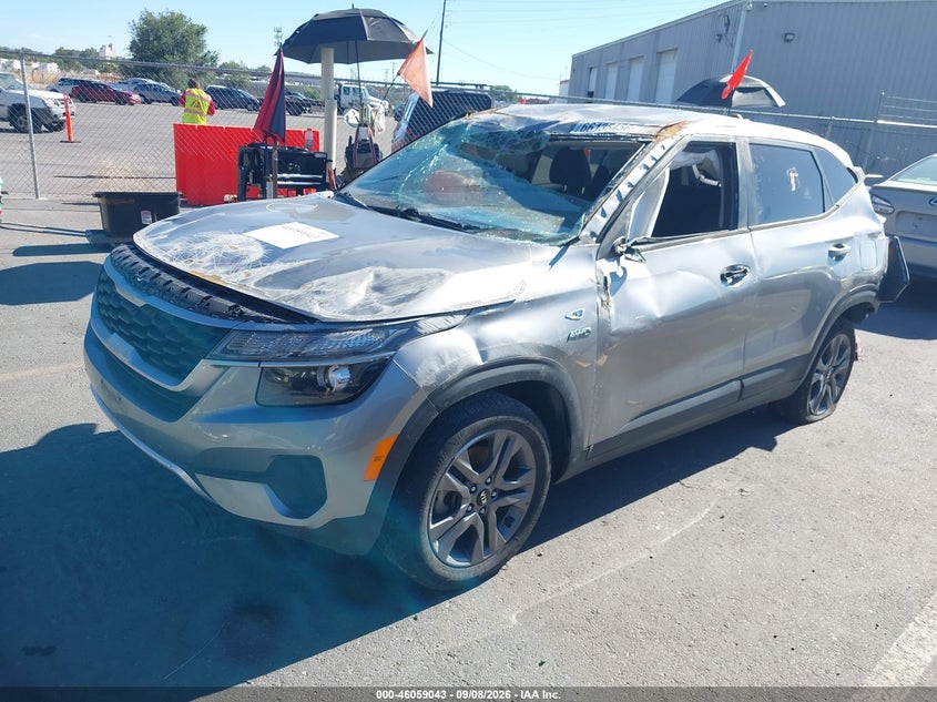 Vin: kndepcaa4m7045160, lot: 46558565, kia seltos lx 20212