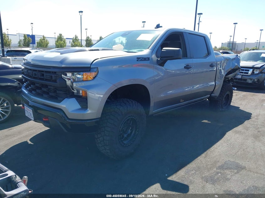 Vin: 3gcpkcek4tg241032, lot: 46558567, chevrolet silverado 1500 4wd  short bed custom trail boss 20262