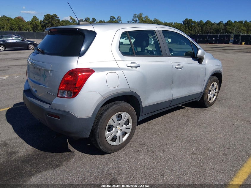 2016 CHEVROLET TRAX auction photo 4