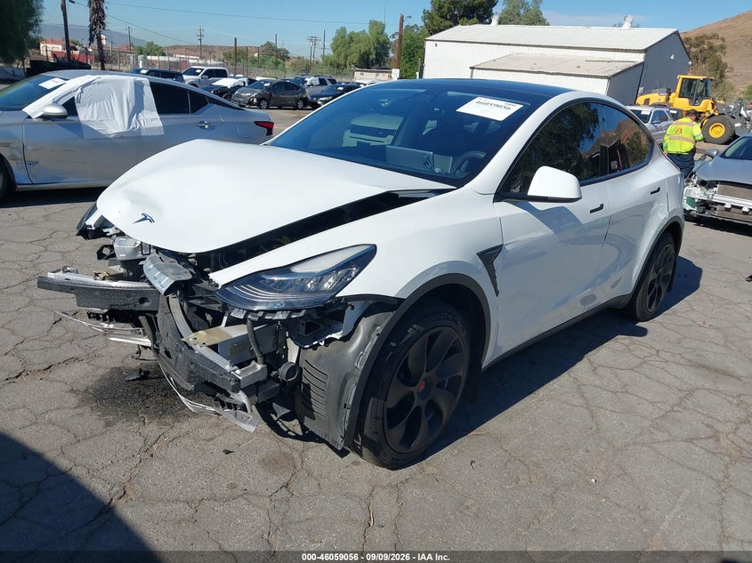 Vin: 5yjygdee5mf208280, lot: 46558578, tesla model y long range dual motor all-wheel drive 20212