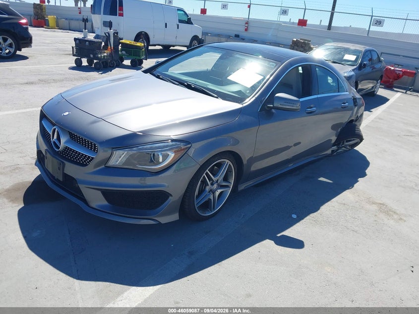 Vin: wddsj4eb1fn205612, lot: 46558609, mercedes-benz cla 250 20152