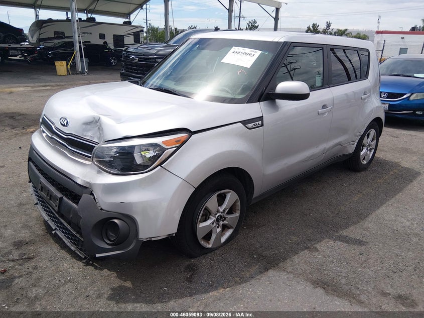 Vin: kndjn2a27k7675579, lot: 46558615, kia soul 20192