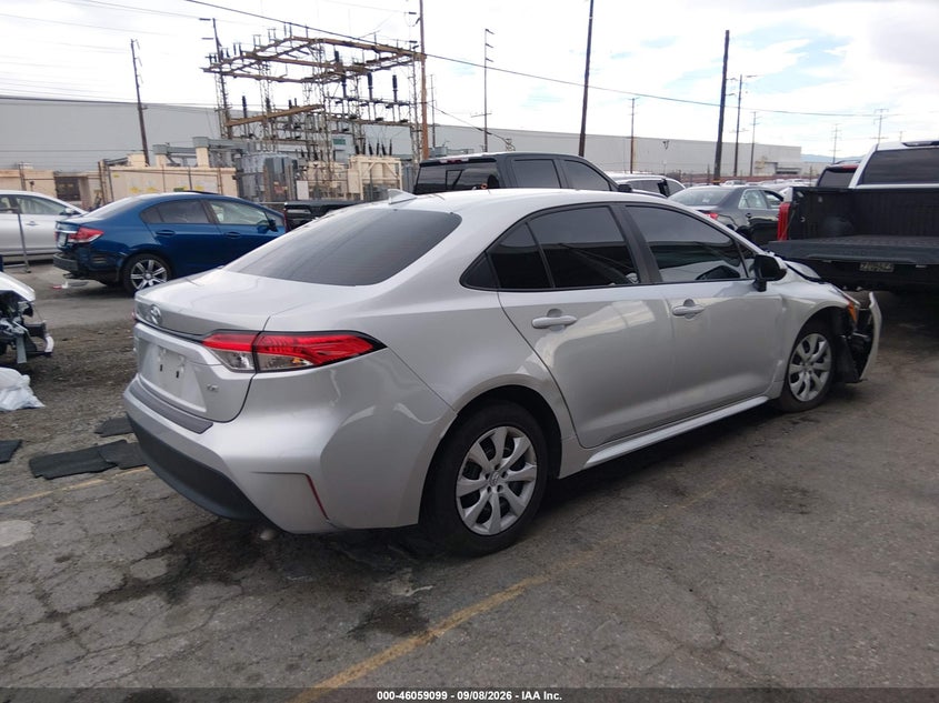 Vin: 5yfb4mde1rp209535, lot: 46558621, toyota corolla le 20244