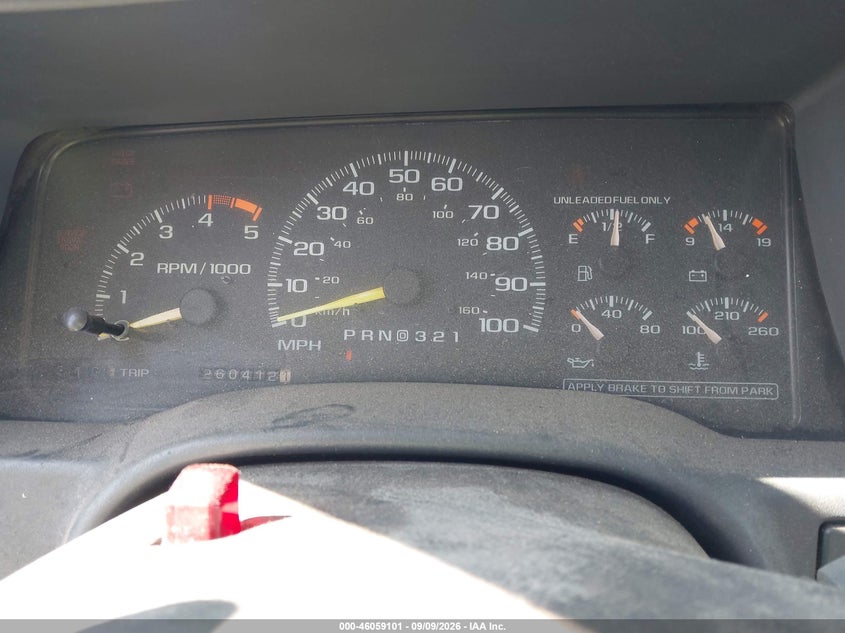 GMC SIERRA 1995 VIN 2GTEK19K8S1535904