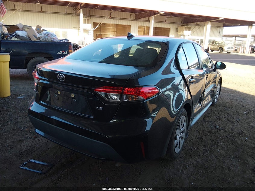 Vin: 5yfepmae9mp214323, lot: 46558625, toyota corolla le 20214