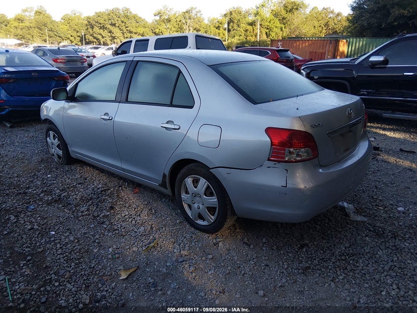 TOYOTA YARIS 2008 VIN JTDBT923081233930