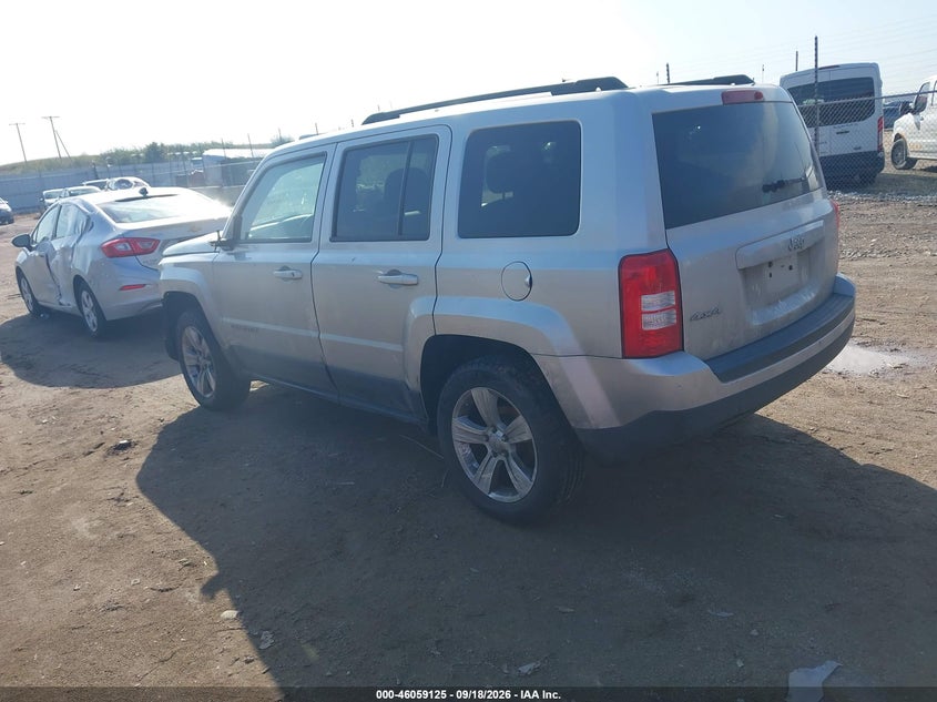Vin: 1c4njrbb2cd537407, lot: 46558647, jeep patriot sport 20123