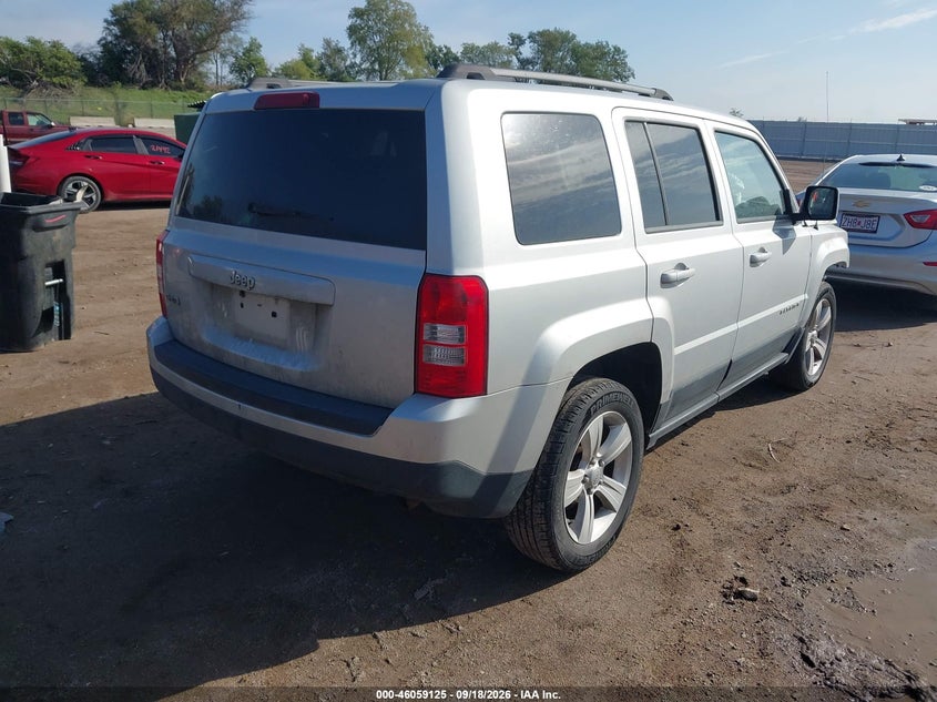Vin: 1c4njrbb2cd537407, lot: 46558647, jeep patriot sport 20124