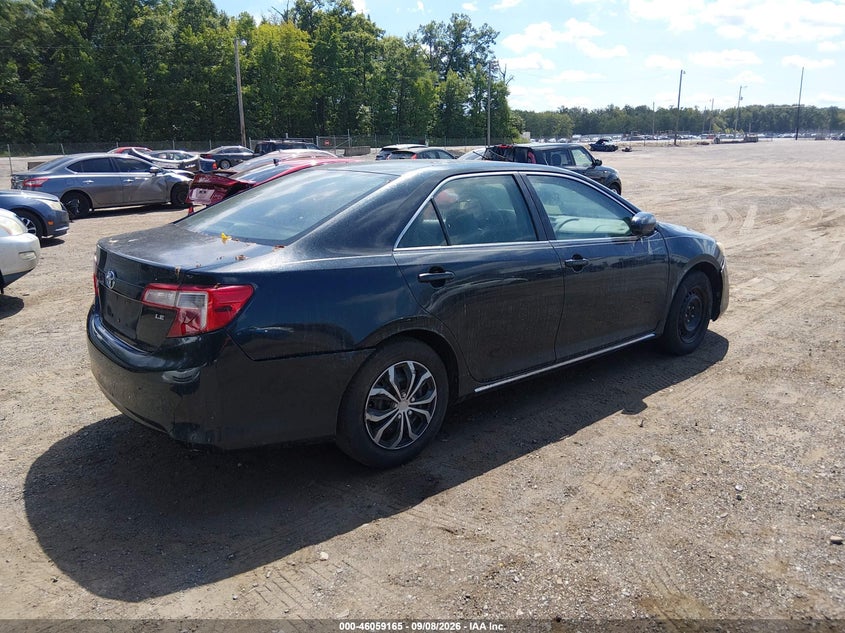 2013 TOYOTA CAMRY auction photo 4
