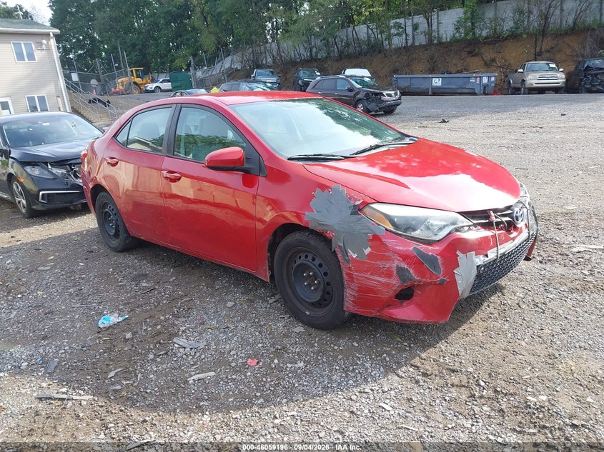 2015 TOYOTA COROLLA auction photo 1