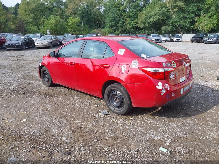 2015 TOYOTA COROLLA auction photo 3